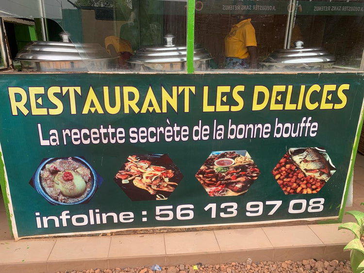 Menu du RESTAURANT LES DELICES