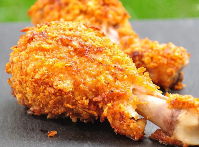 Poulet pané chez L'HOMME CFA