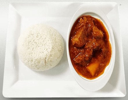 Riz sauce de chez le RESTAUTANT DELICES