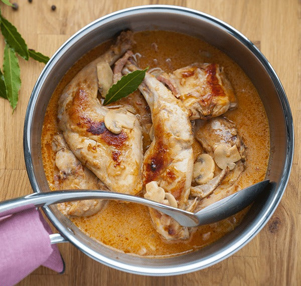 Lapin sauté chez DELISH PIZZA